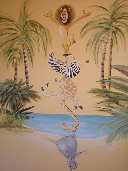 Madagascar Mural 