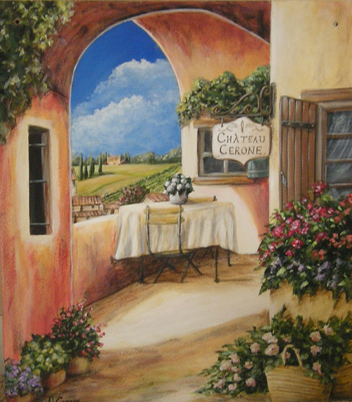 Chateau Painting