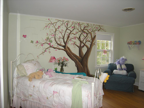 Tree in Girl's Room