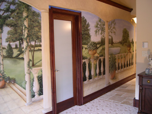 Tuscan Terrace - Gardens - Tuscany - Italy