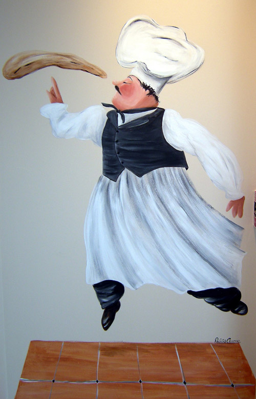 Pizza - Chef - Murals