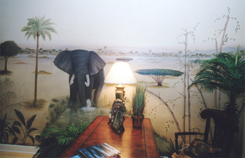 Safari Murals - Luxury Home Murals
