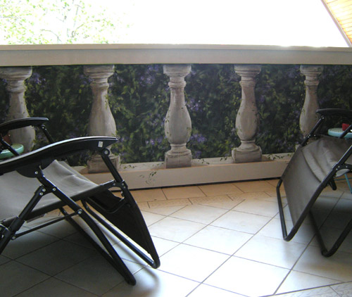 Balcony - Trompe L oeil Effects 