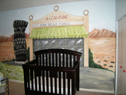 Cars Murals - Casa Della Tires