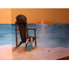 Beach Scene for Pool Mural  - Underwater Murals - Sea and Fish Life Artwork
