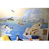 North and South Pole Mural